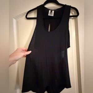 BCBGMaxAzria Black Tank Top